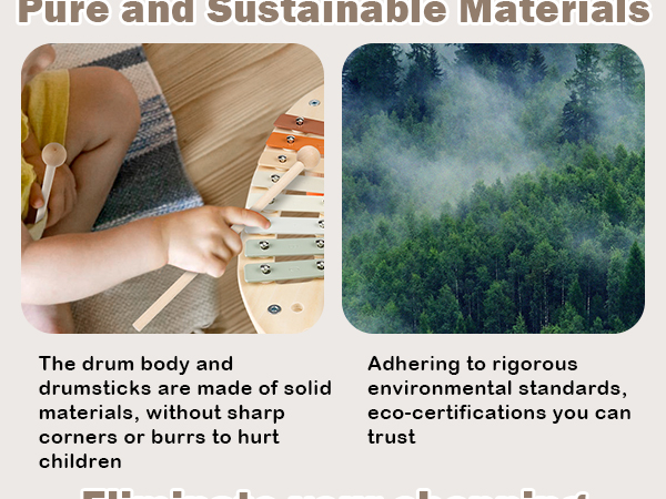 wooden musical Instruments for toddlers 1-3 music toys for toddlers 1-3 kids