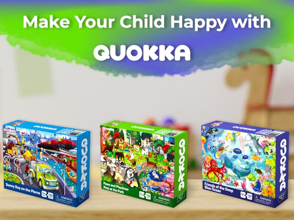 Amazon.com: QUOKKA Floor Puzzles for Kids Ages 8-10 – 3X150