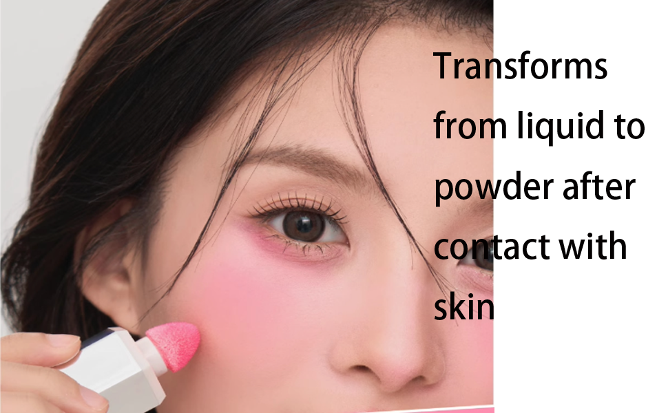 Amazon.com : Jelly Color Liquid Blush with Sponge Head