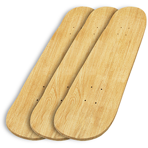 vigorange 3 Packs 31"x 8" Blank Skateboard Decks
