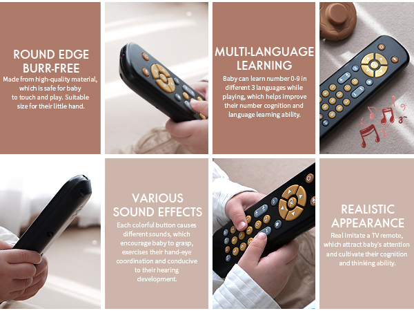 Baby TV Remote Control Toy