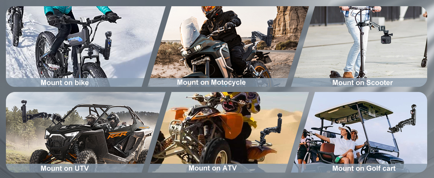 PK04 Motocycle camera mount 