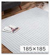 Amazon｜アイリスプラザ カーペット ラグ 置くだけ オーク 6畳 江戸間