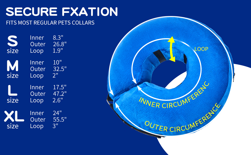 Dog Cone Collar for After Surgery Soft Dog Cones for