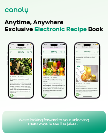 Cold Press Juicer, Canoly Juicer