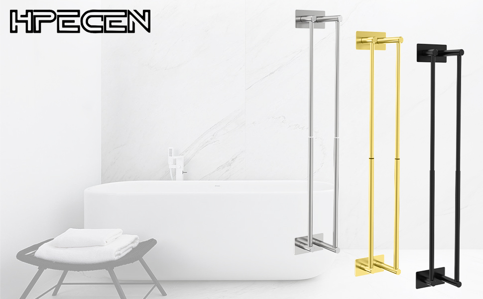 Towel Bar Adjustable Bath Towel Bar (16.930.9 Inch) 304