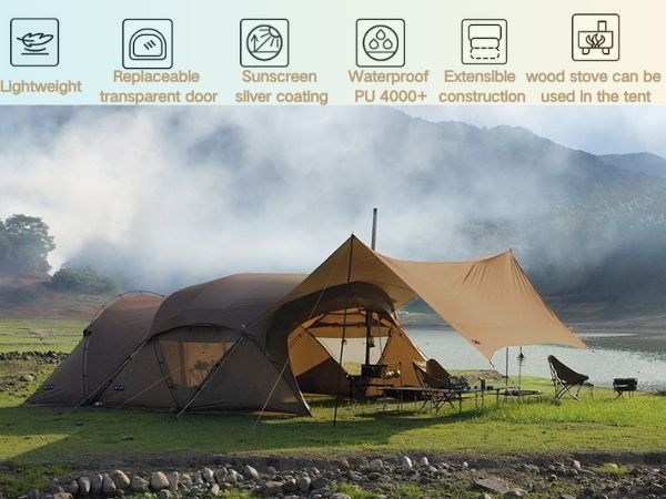 Amazon.com : 3F UL Gear JIACHONG16 beetle16 Waterproof Vestibule