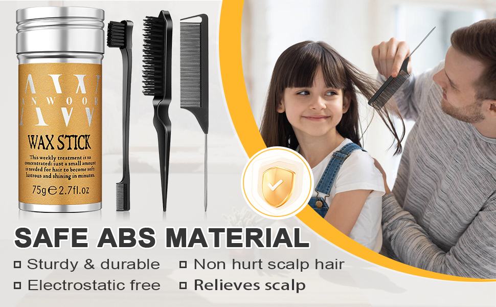 safe during brush comb set