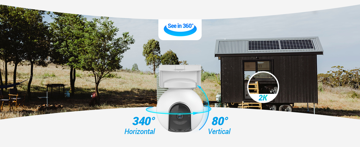 Camera outdoor battery powered solar