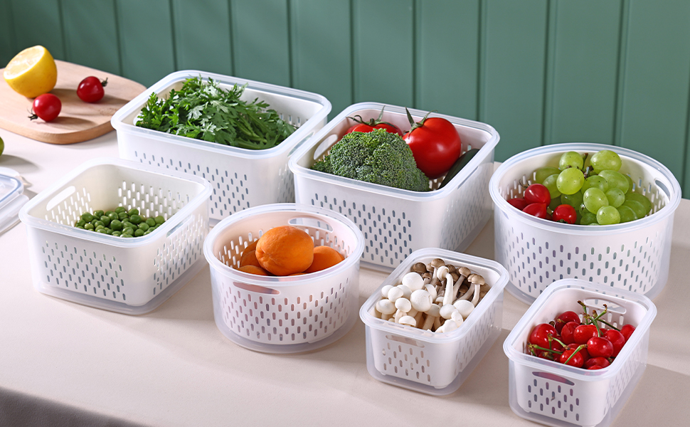 fruit fridge storage containers