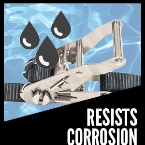 stainless steel hardware is corrosion resistant