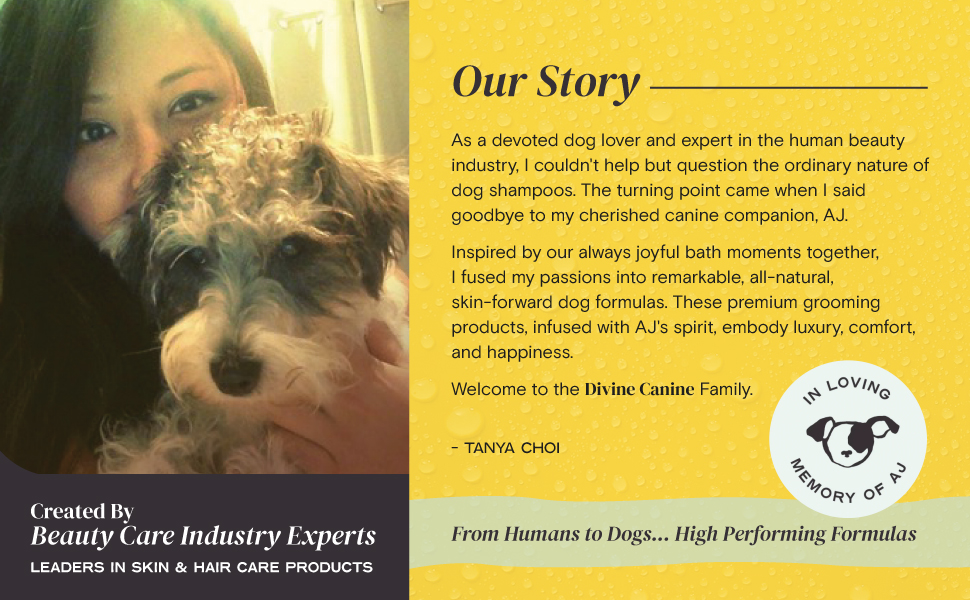 Divine Canine Heavenly Dog Shampoo Ultra Sensitive Enriched Dog Shampoo