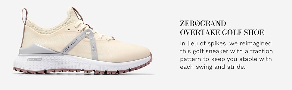 Amazon.com | Cole Haan Women's Zerogrand Overtake Golf Black