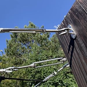 for hanging string light -using display