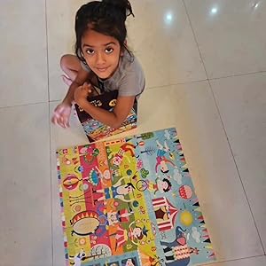 Circus Carnival Jumbo Jigsaw Puzzle