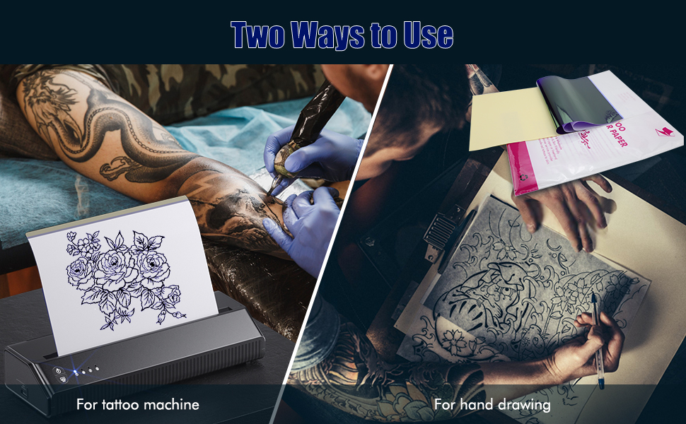 transfer paper tattoo