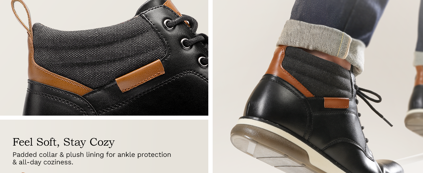 Bruno Marc Men's Classic Dress Casual Business Formal Chukka Boots