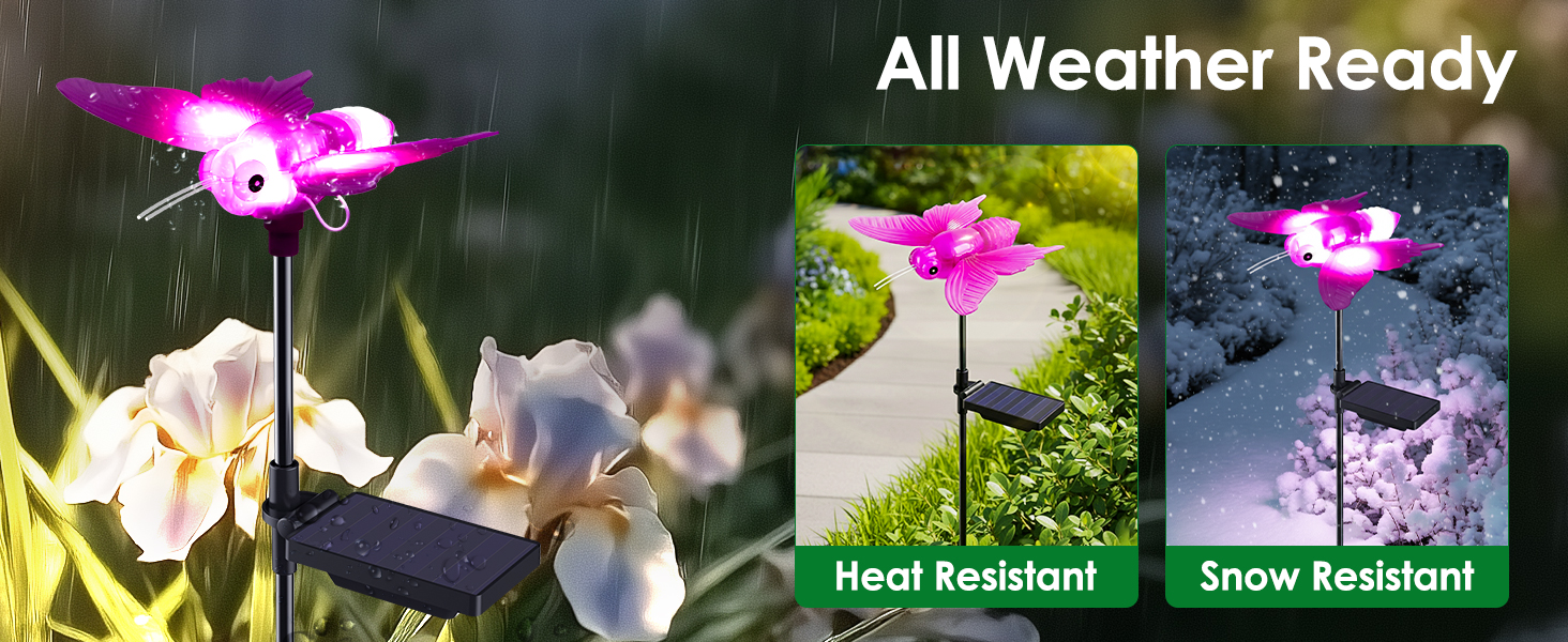 solar lights outdoor garden