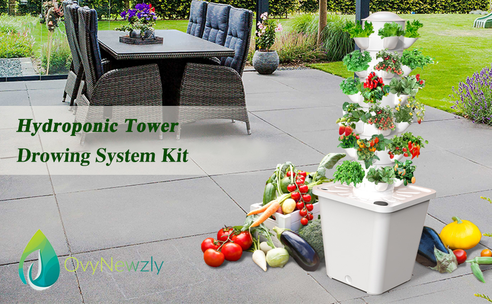 Amazon.com: OvyNewzly Hydroponics Growing System,30-Plants