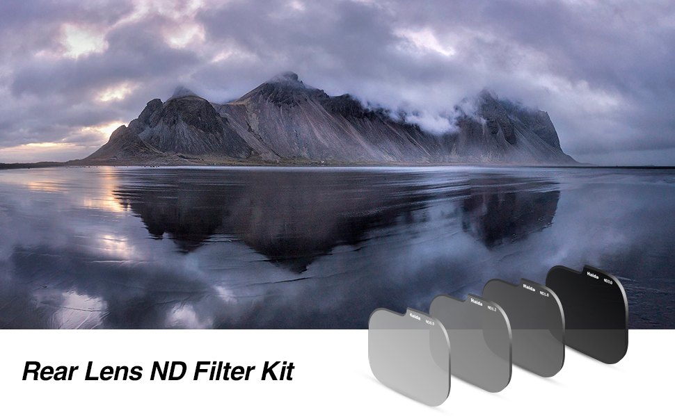 Haida Rear Lens ND Filter Kit ND8 ND16 ND64 ND1000 Neutral Density