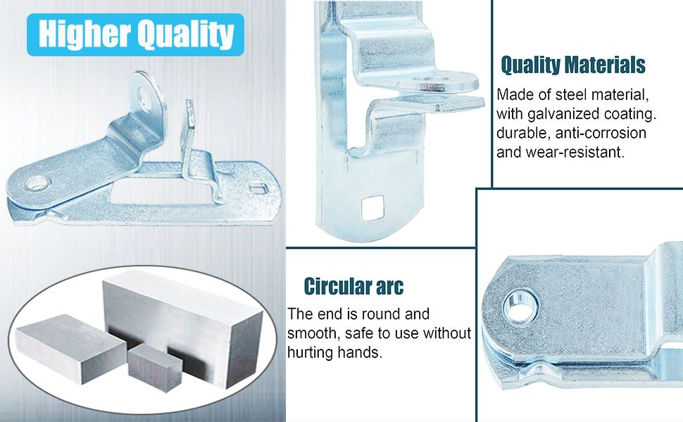 Trailer Ramp Latch Keeper Enclosed Trailer Door Latch Kit for Van