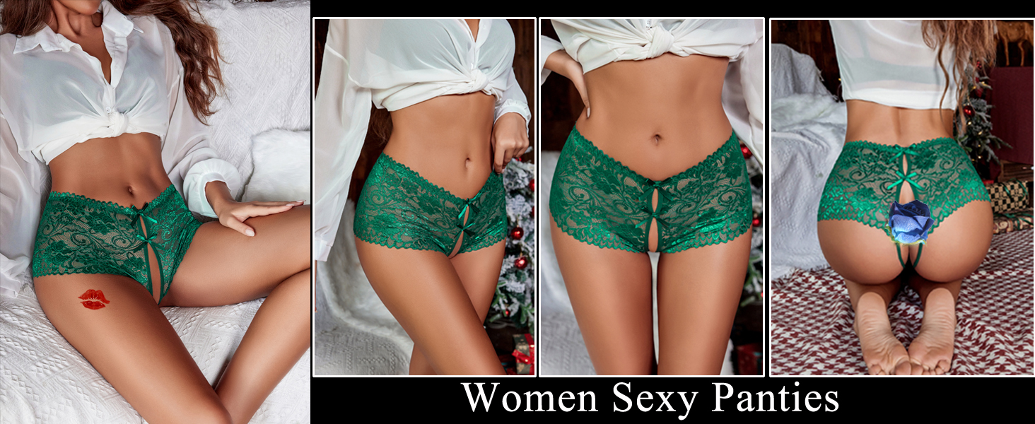 green panty for women