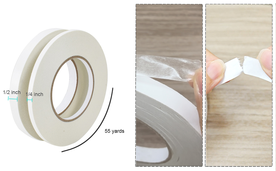 Fabric Tape Double Sided Tape for Clothes Presson Self Sticky Tape, No