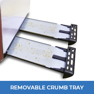 Removable Crumb Tray