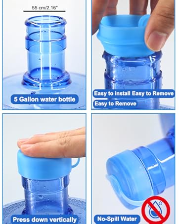 threaded 5 gallon water jug caps