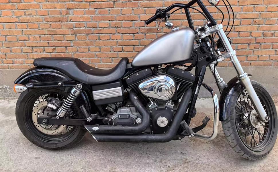 Amazon | ハーレーダイナ1995-2005 1996 1997用キャップ付き14L