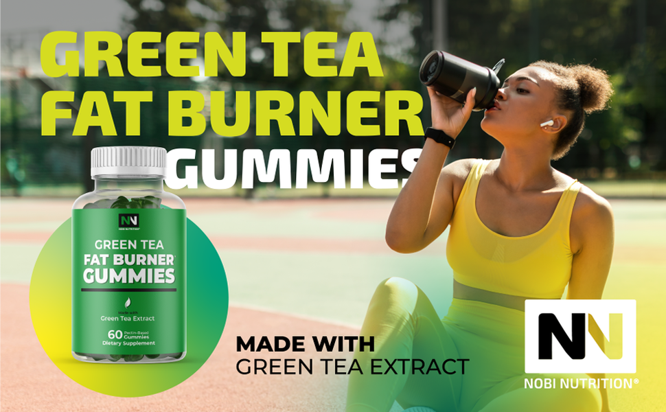 Amazon.com: Nobi Nutrition Green Tea Fat Burner Gummies for Weight Loss - Green Tea Fat Burner Pills Reviews