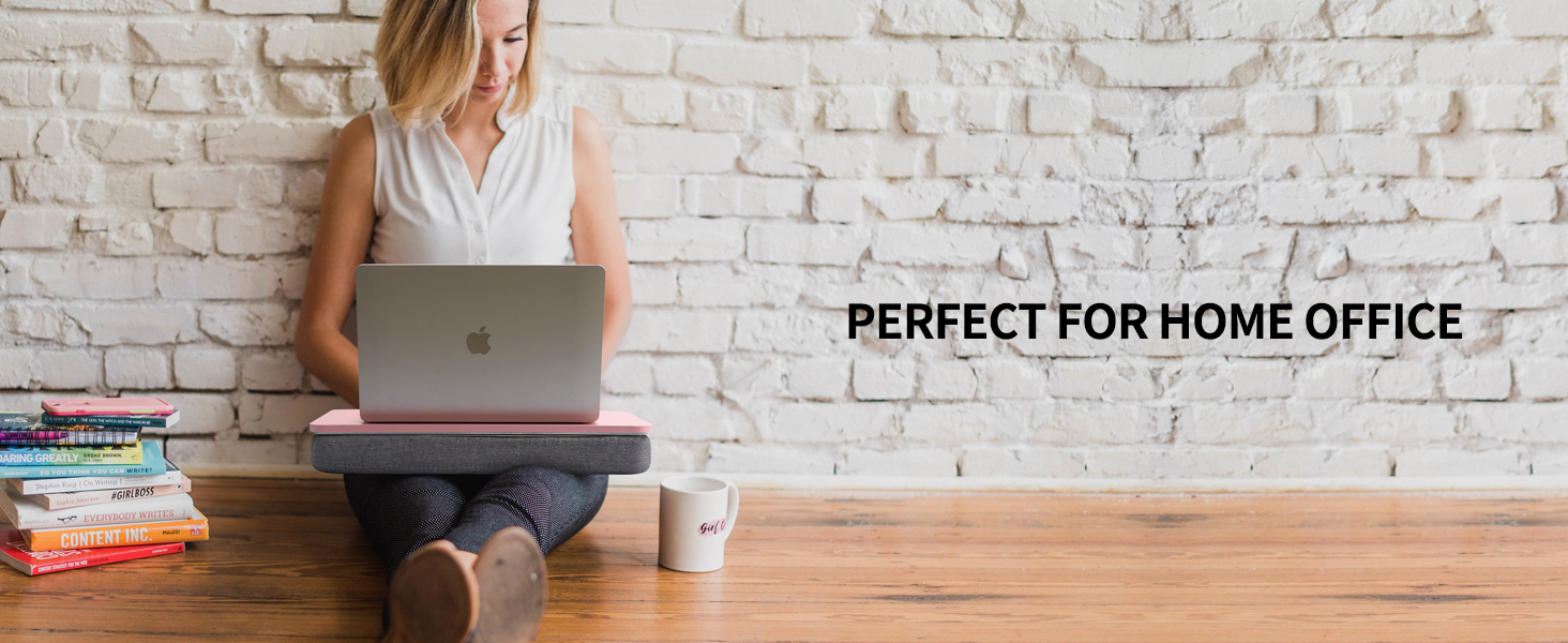 Portable Lap Laptop Desk with Pillow Cushion