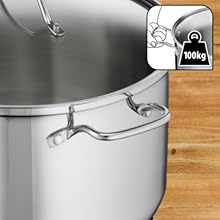 Tefal Intuition XL Grande marmite inox 26 cm - Induction - Garantie 5 ans - Acier inoxydable 18/10 - Poignées robustes - 800249af 9051 4a65 90c1 Cc0ec496e13a. CR0,0,512,512 PT0 SX220 V1