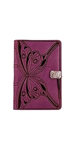 American Made Butterfly Leather Journal
