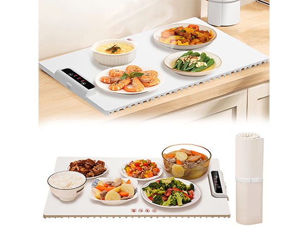 Amazon | Eleoption 食品保温プレート 電気保温トレイ
