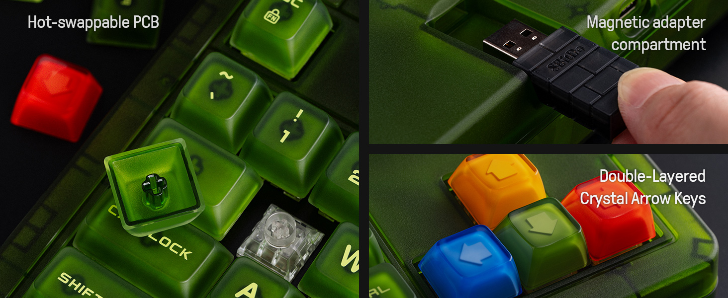 Mechanical Keyboard RGB Backlight Keyboard Hot-swappable Keyboard PCB Programmable Keyboard