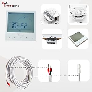 WiFi Programmable Thermostat for Radiant Floor Heating