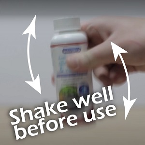 shake bottle well before use