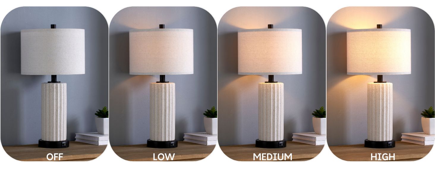 3 way touch table lamp