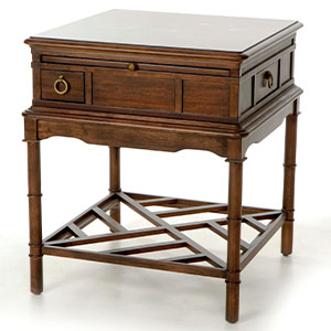 photo of side table with a unique design