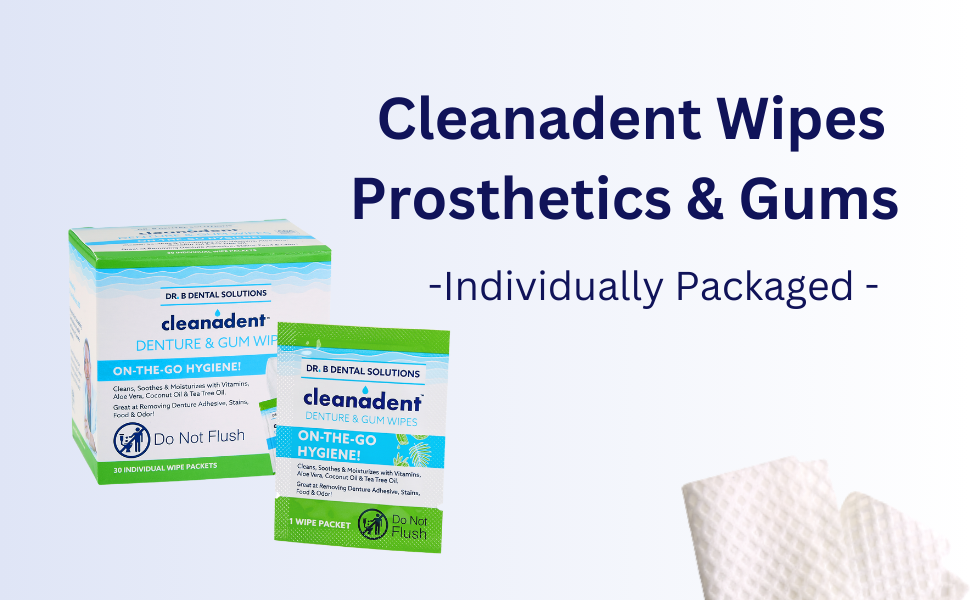 Cleanadent Wipes