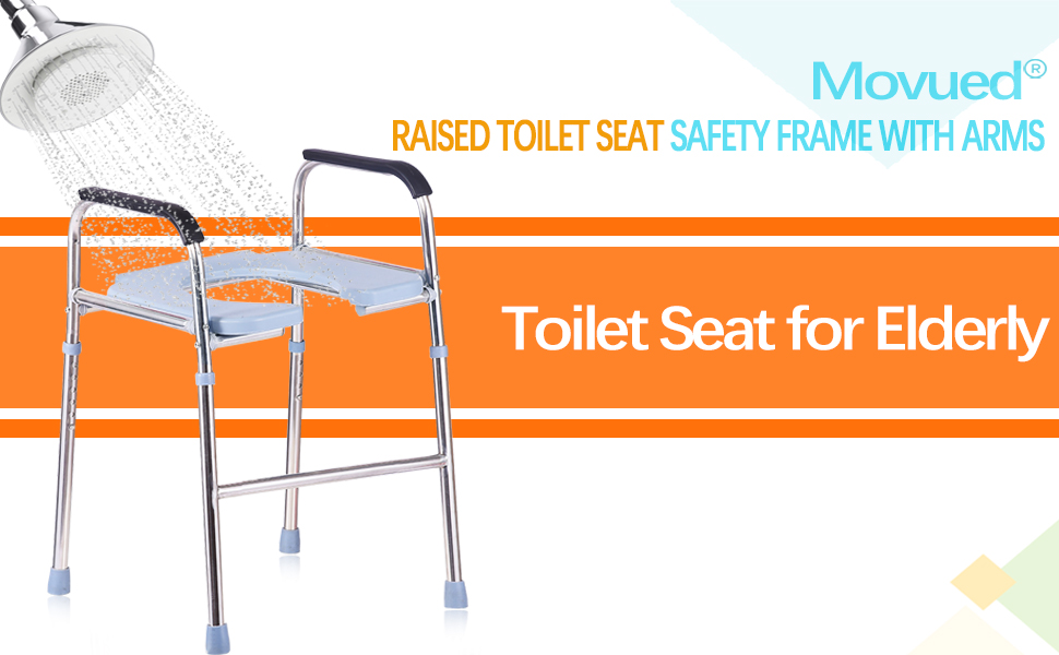 Raised Toilet Seats for Toilets, Elevated Toilet Seat Riser