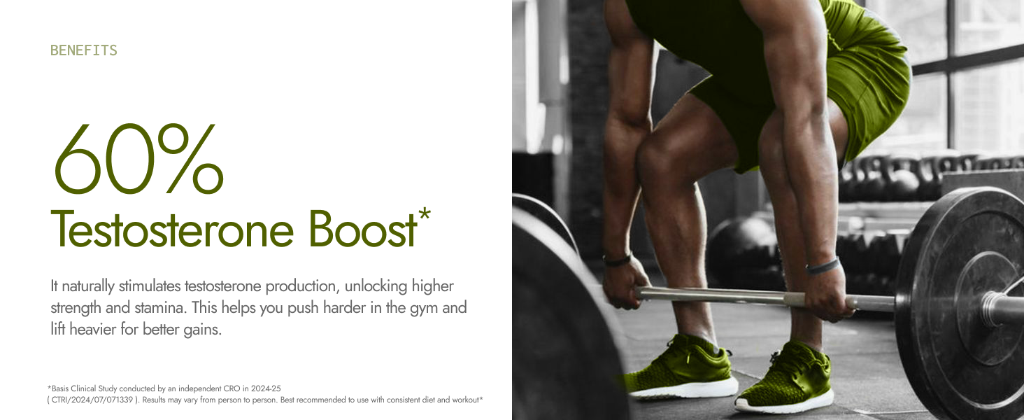 Boosts testo for strength