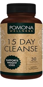 pomona wellness 15 day colon cleanse dietary supplement