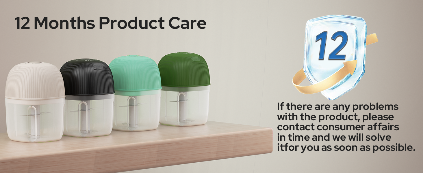 12 Months Product Care