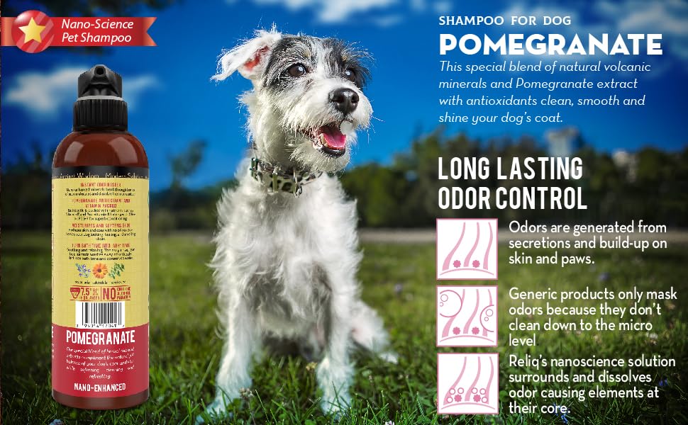 Pet Shampoos RELIQ Natural Mineral SPA Shampoo