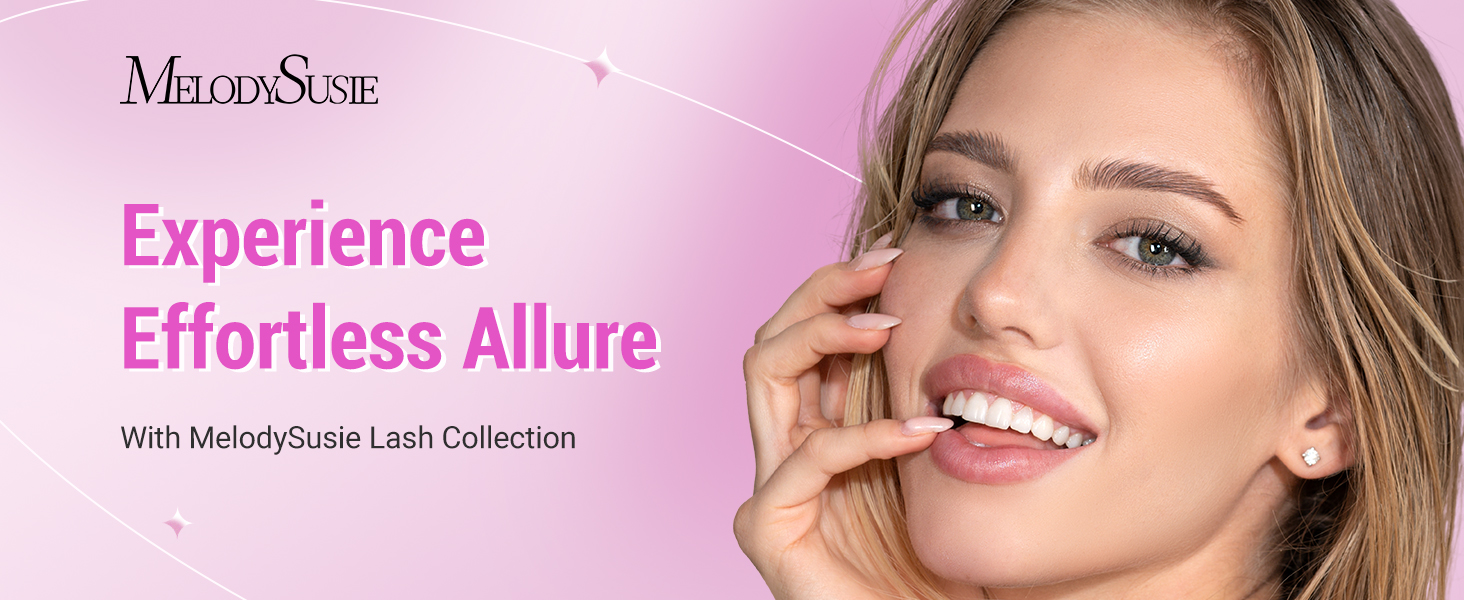Experience Effortless Allure with MelodySusie Lash Collection