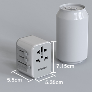 All in one international socket adapter. This universal travel adapter worldwide