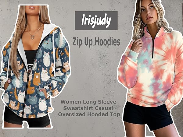 Amazon.com: Irisjudy Indian Tribal Stripes Hoodies Zip up