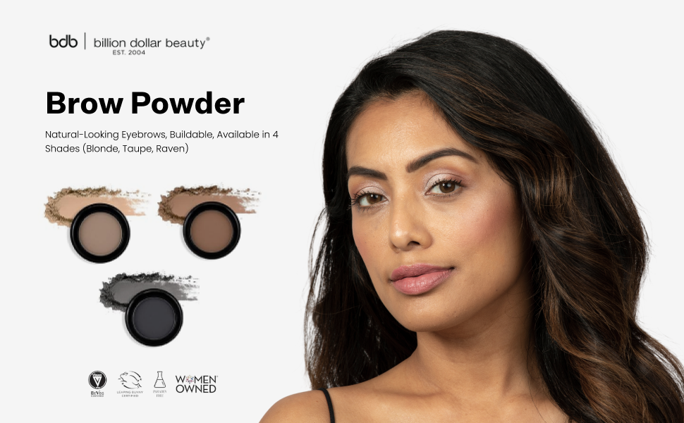 Amazon.com : Billion Dollar Brows Eyebrow Powder in Blonde